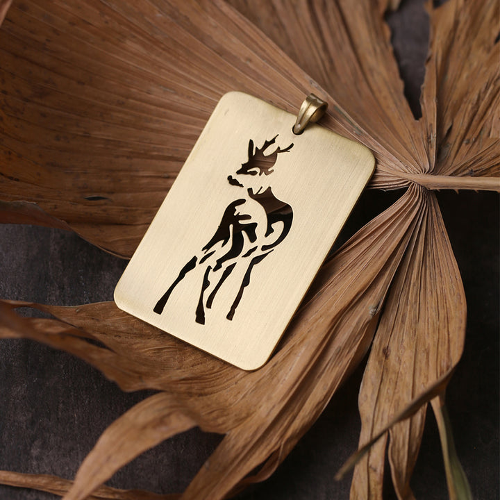 DEER PENDENT