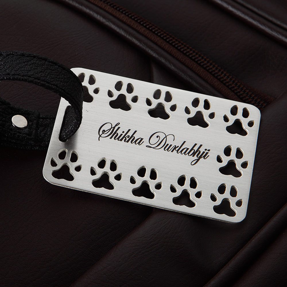 PUG MARKS - CUSTOMISED LUGGAGE TAG