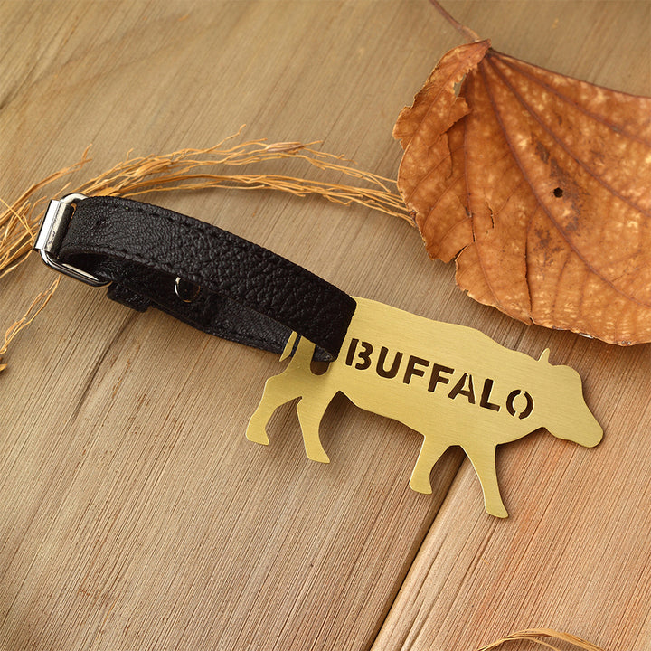 BUFFALO LUGGAGE TAG