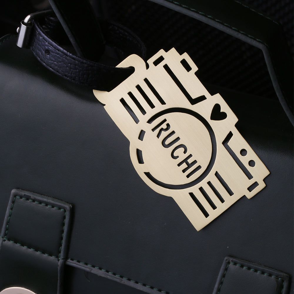 CUSTOMISED CAMERA LUGGAGE TAG