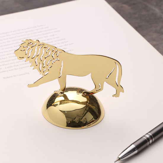 BRASS LION PAPER WEIGHT