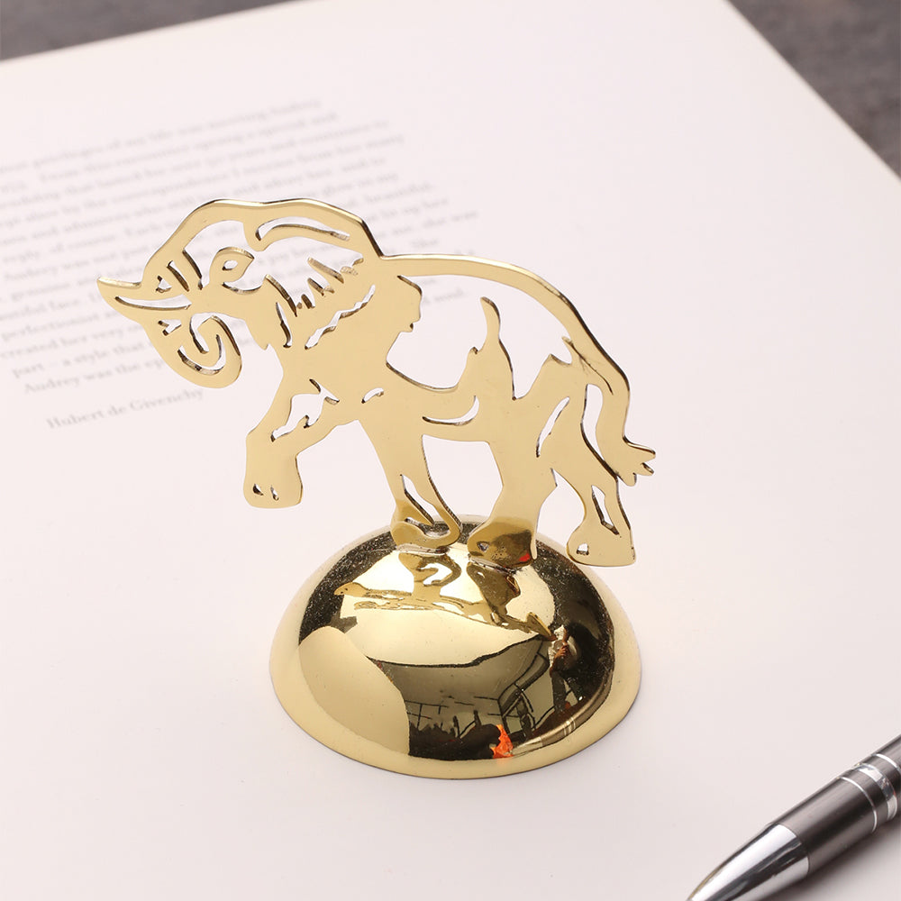 BRASS ELEPHANT PAPER WEIGHT