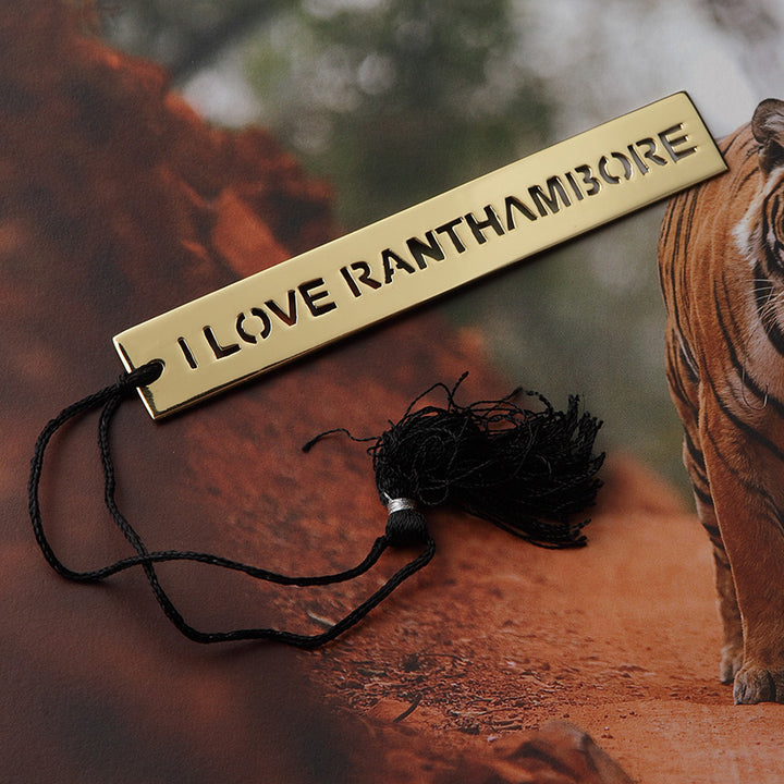 I LOVE RANTHAMBORE - BOOKMARK