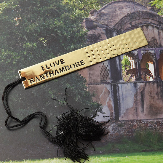 I LOVE RANTHAMBORE + DOTS - BOOKMARK