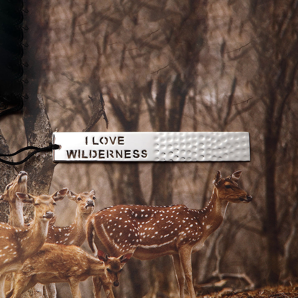 I LOVE WILDERNESS BOOKMARK