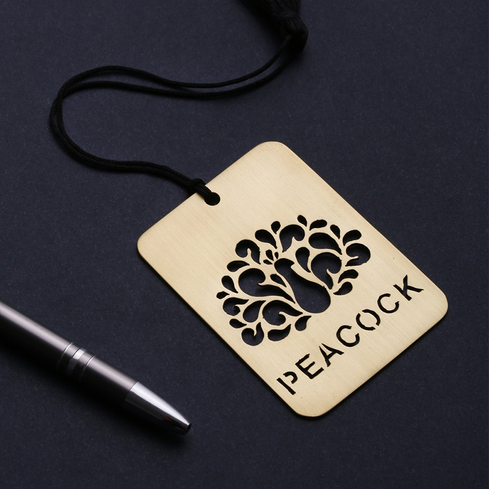 PEACOCK BOOKMARK